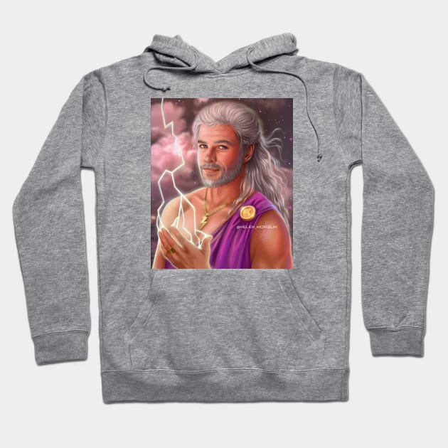 Zeus Hoodie by helen_morgun